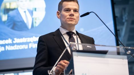 Przewodniczący KNF Jacek Jastrzębski